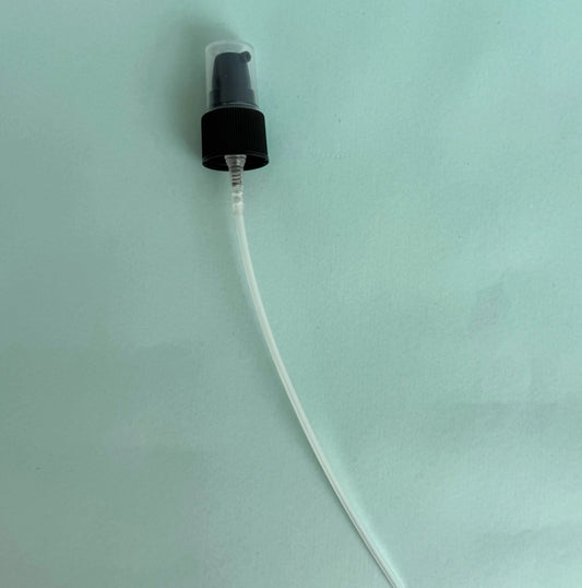Lotion Pump Cap Only - Black - 20mm
