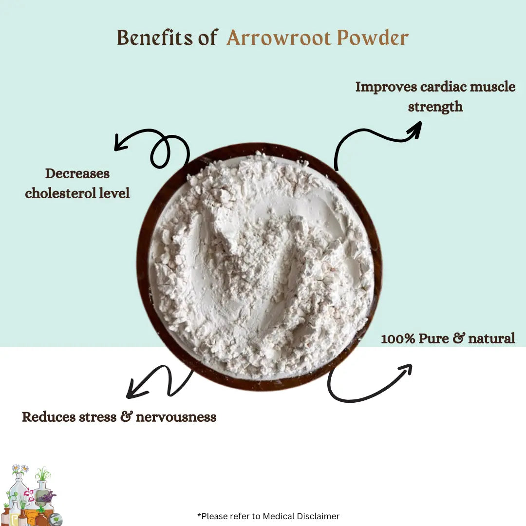 Arrowroot / Casava / Tapioca - Starch Powder