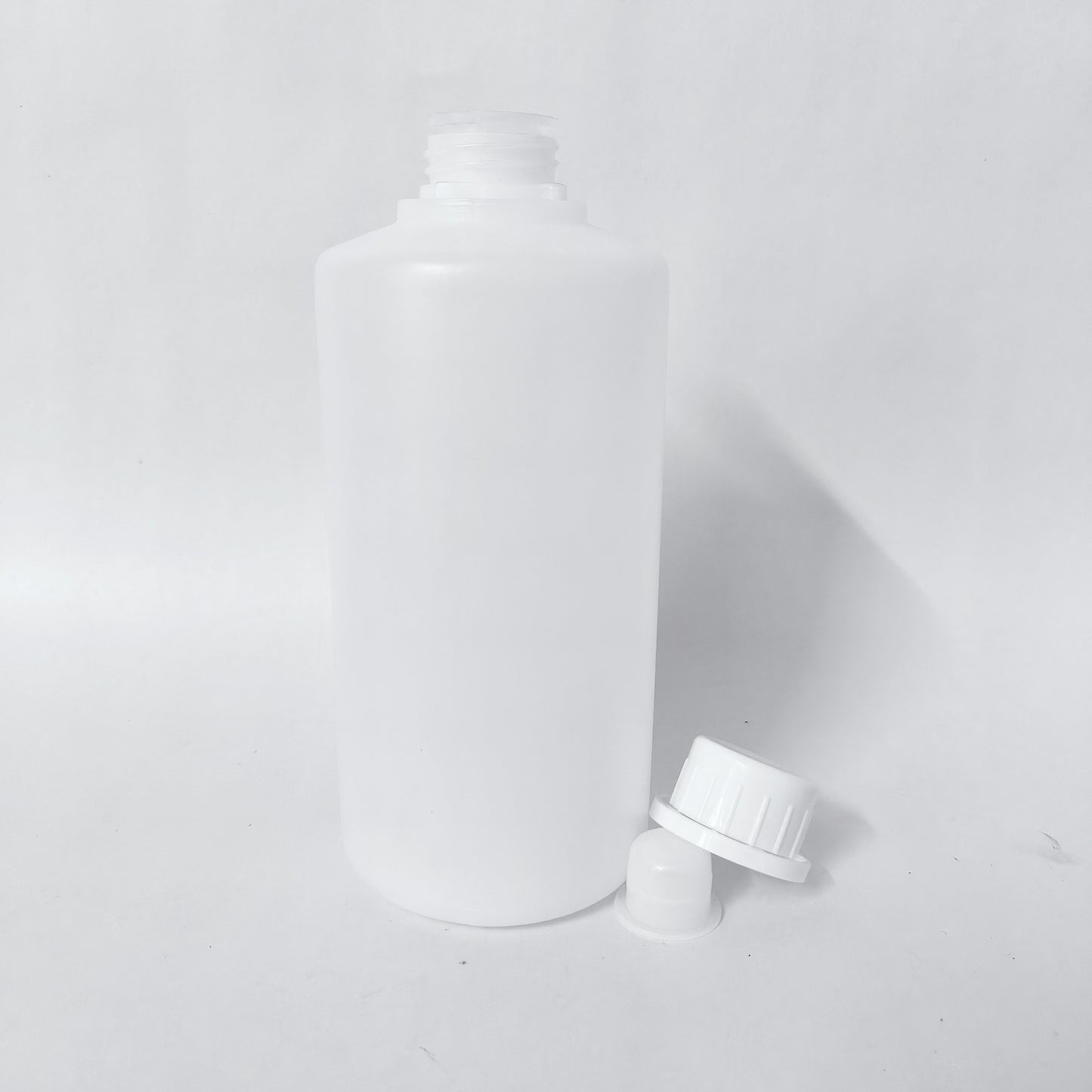 HDPE Bottle - Opaque - Round - 500mL
