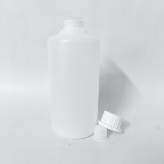 HDPE Bottle - Opaque - Round - 500mL