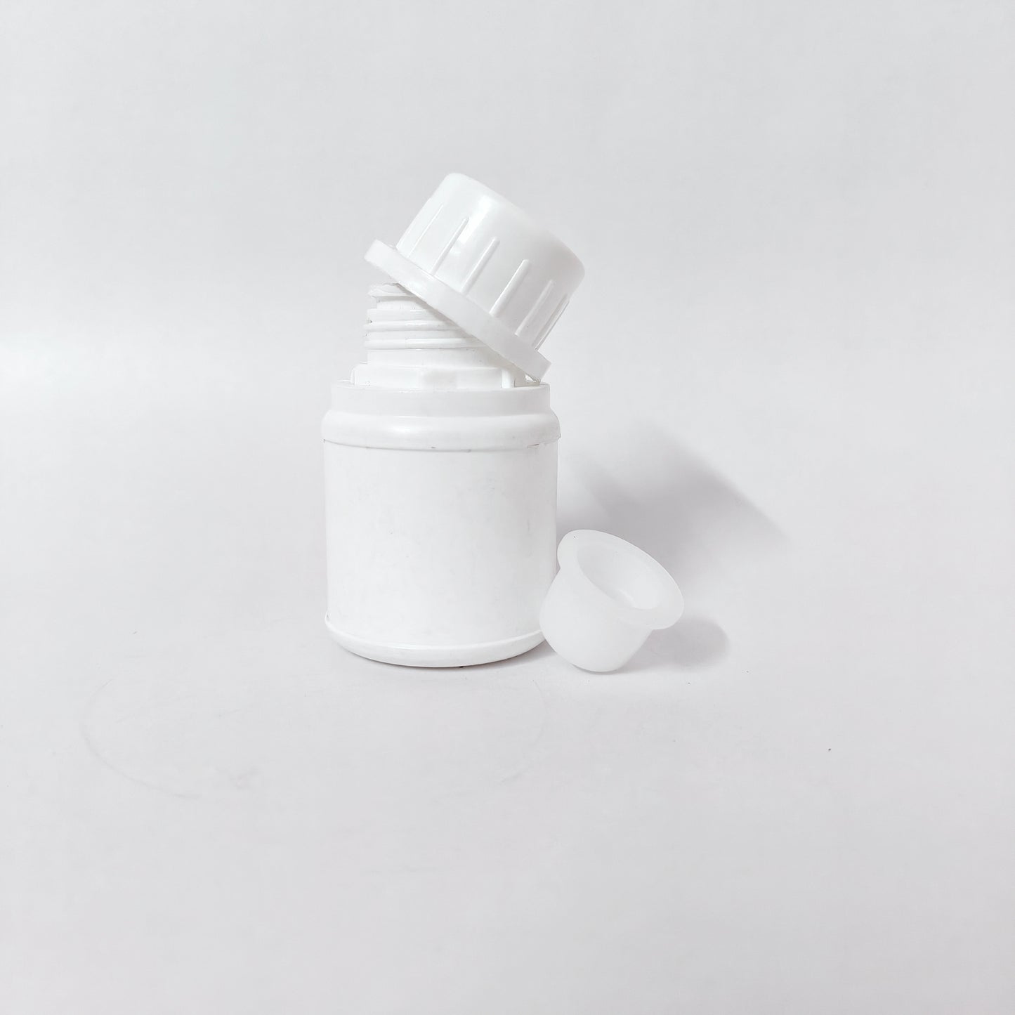 HDPE Bottle - Opaque - Round - 50mL