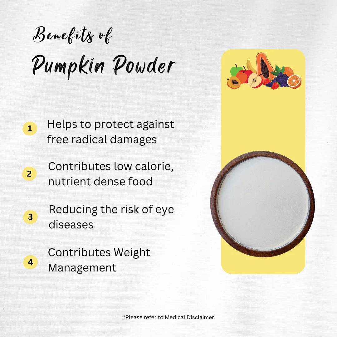 Pumpkin Powder (White or Yellow)