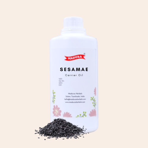 Sesame massage oil