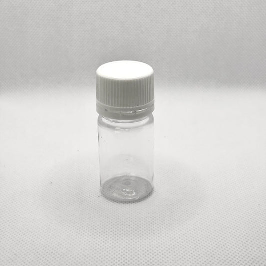 A 15ml Pet Natural Bottle with white background