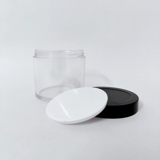 Acrylic Jar - San - Transparent - Round - 100mL