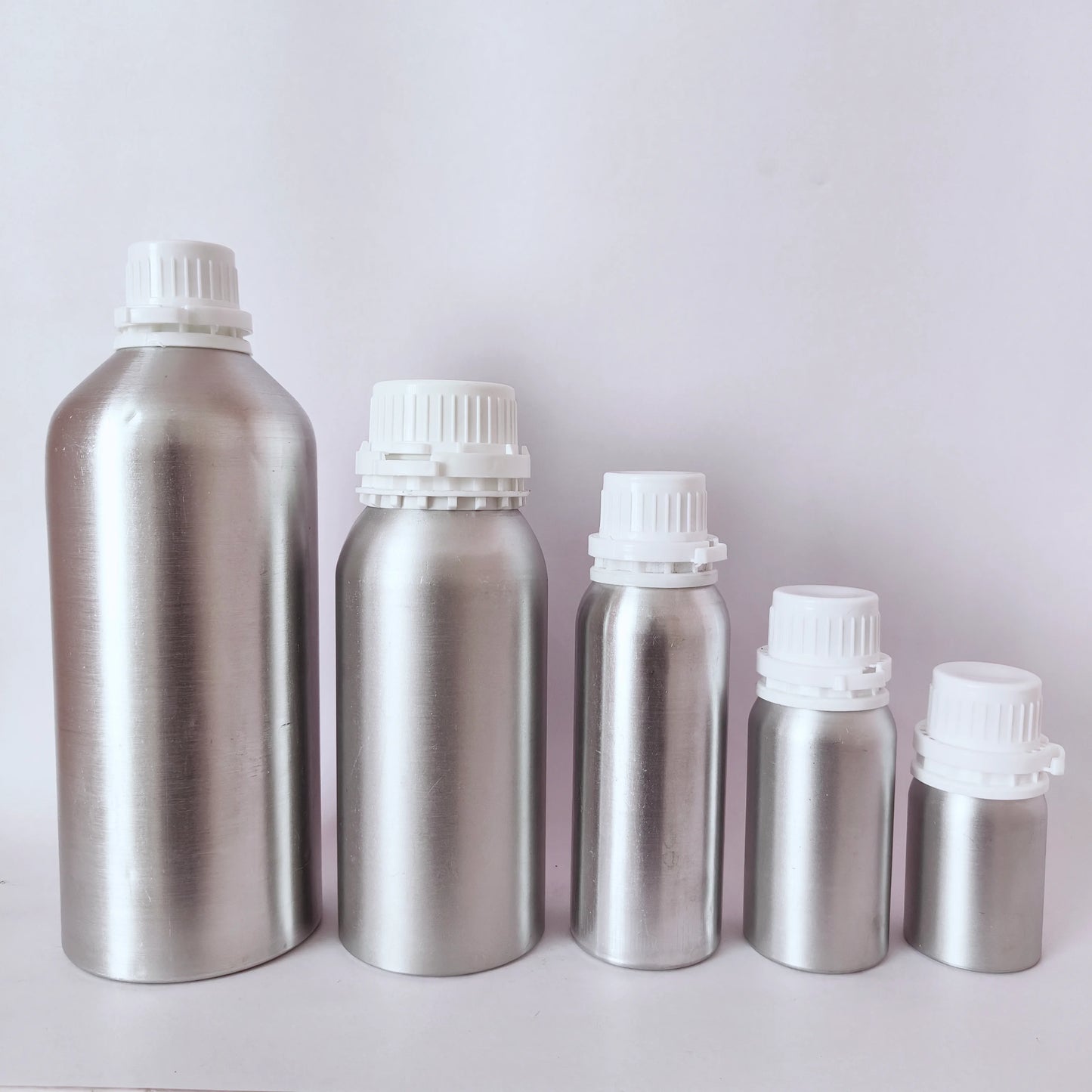 Aluminium Bottle - Smooth Finish - Round - 500mL