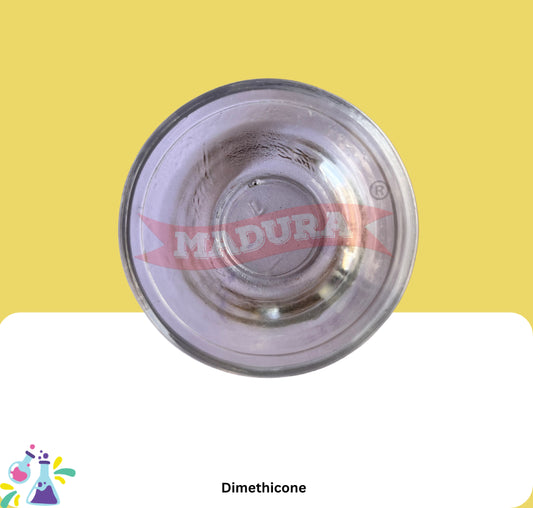 Dimethicone in a Glass container