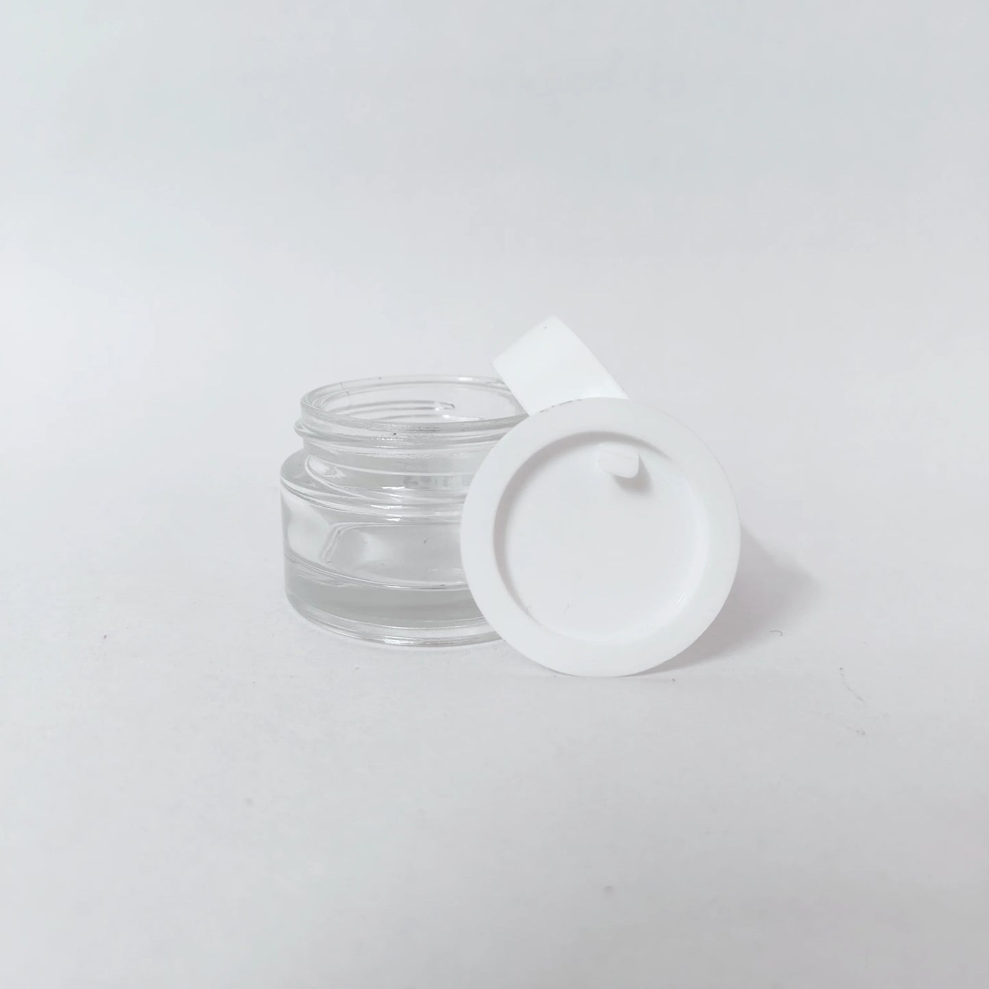 Acrylic - Lip Balm Container - White Cap - 8g