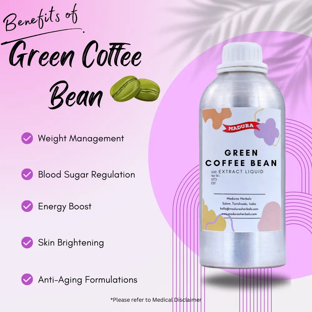 Green Coffee Bean Extract Liquid – Madurasherbals