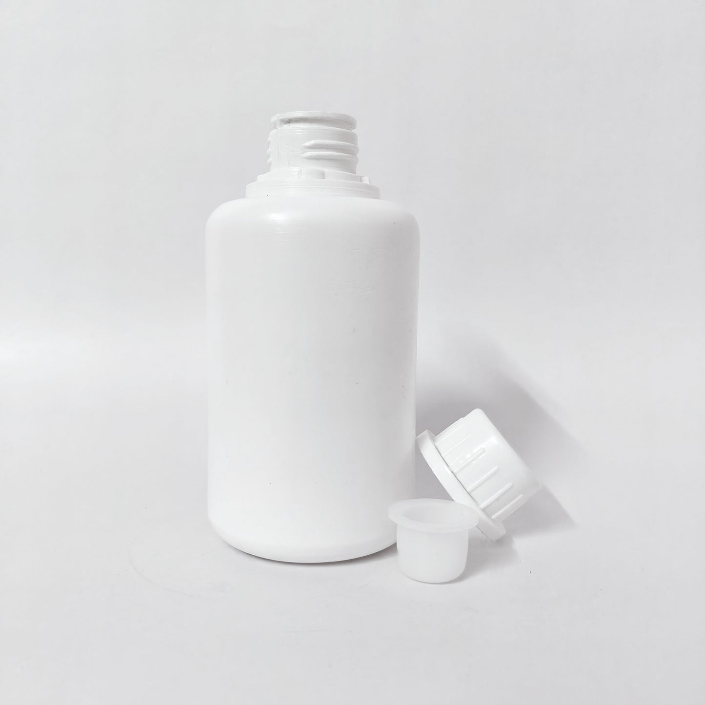 HDPE Bottle - Opaque - Round - 250mL