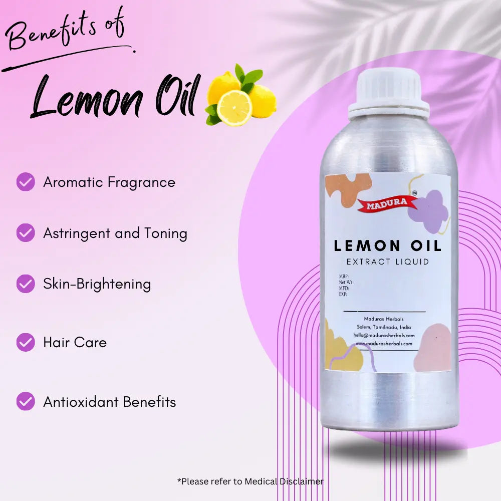 Lemon Oil Extract Liquid