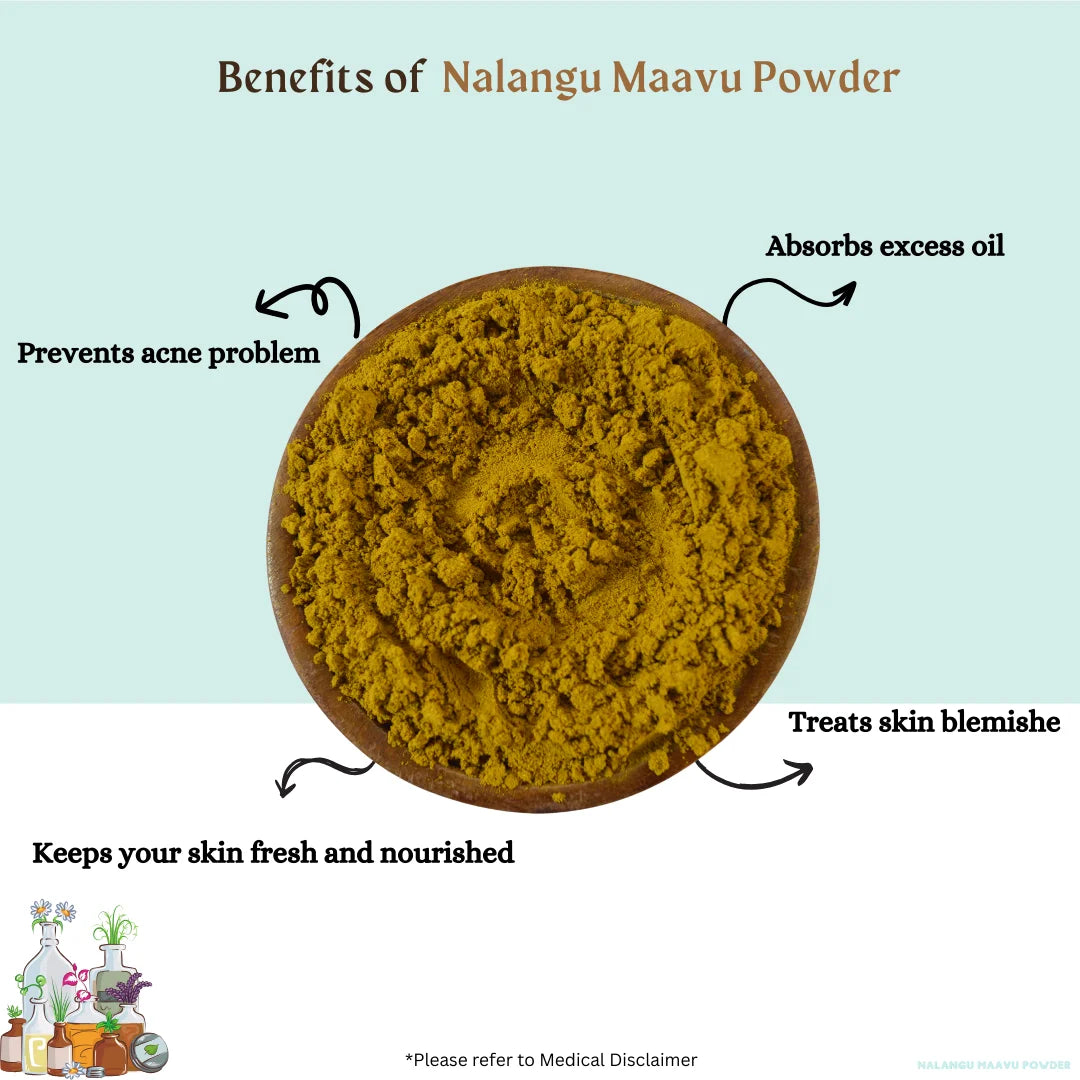 Turmeric Bath Powder - Nalangu Maavu