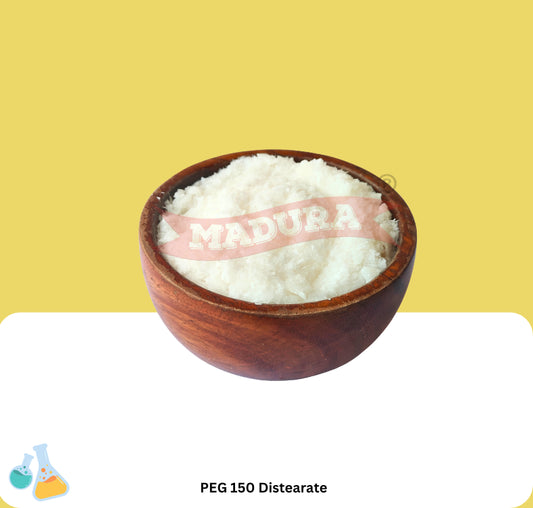 PEG 150 Distearate in a wooden bowl