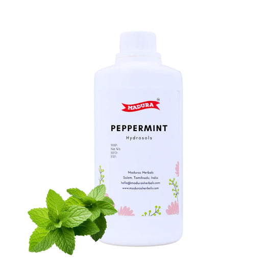 A Plastic Bottle With Peppermint Hydrosols
