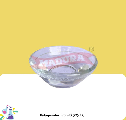 A Glass Bowl With Polyquanternium-39_PQ-39 Chemicals