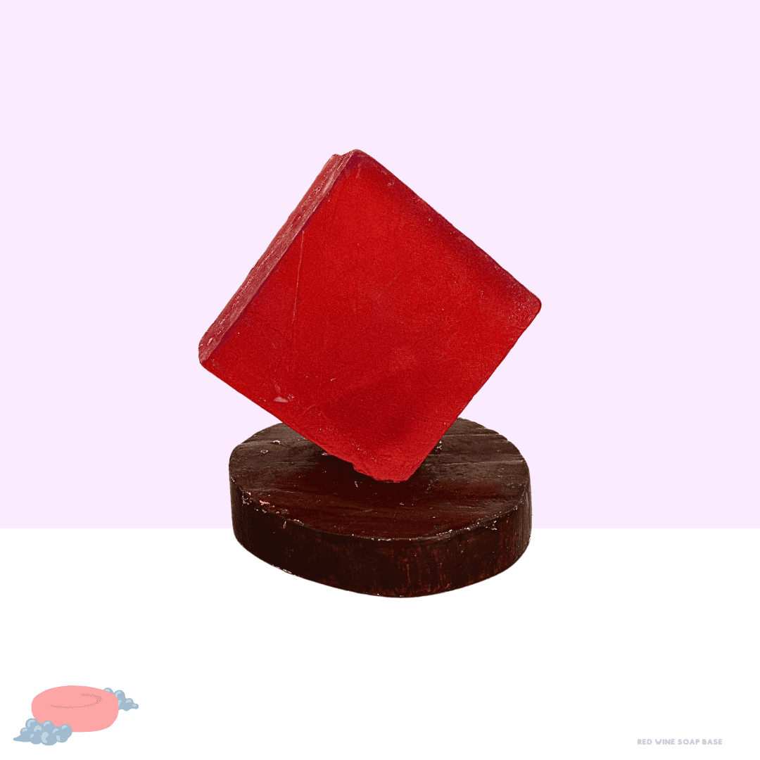 Red best sale wine soap