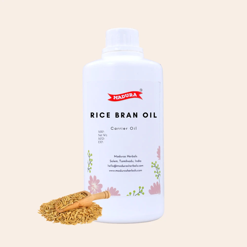 Madura Rice Bran Oil.