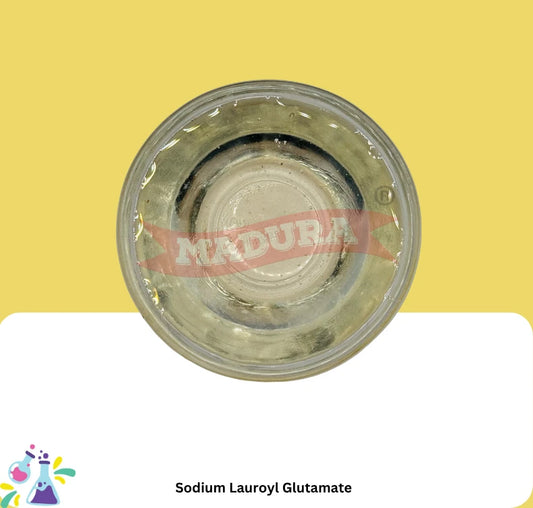A Glass Bowl With SodiumLauroylGlutamate Chemicals